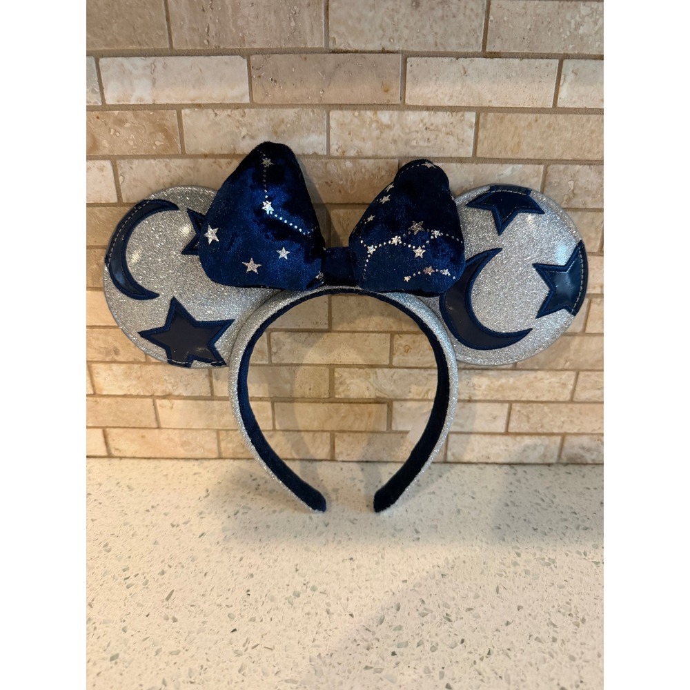 Disney Parks Stars Moon Constellation Sorcerer Minnie Mouse Ears